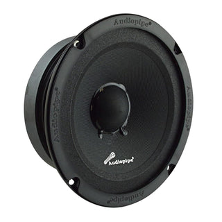 Audiopipe Speakers, 6", Black