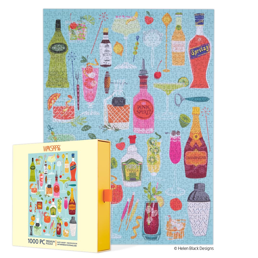 WerkShoppe Puzzles, 19.25 inches wide x 26.625 inches high