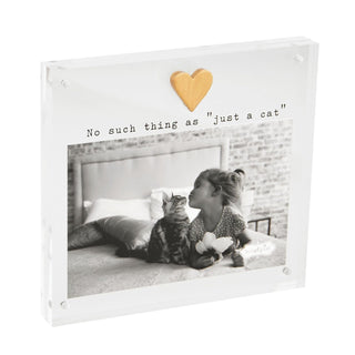 Mud Pie Picture Frame, 6 1/2" x 7", Hear