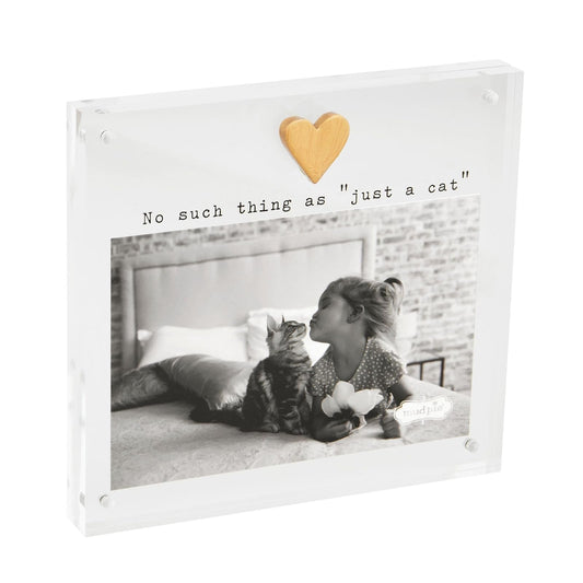Mud Pie Picture Frame, 6 1/2" x 7", Hear