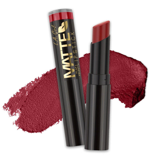 L.A. GIRL Matte Flat Velvet Lipstick 0.1oz - GLC810 Bite Me