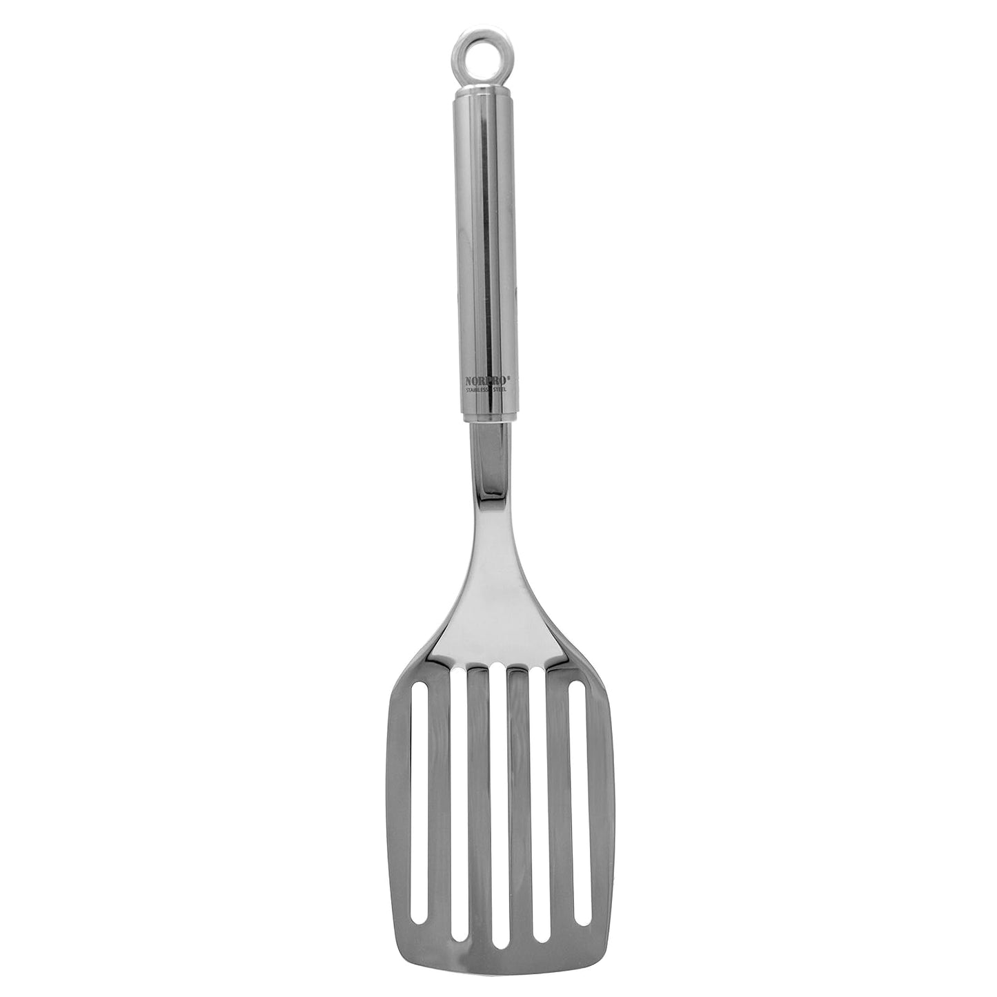 Norpro, Silver 1225 Stainless Steel Slotted Spatula, 12-Inch