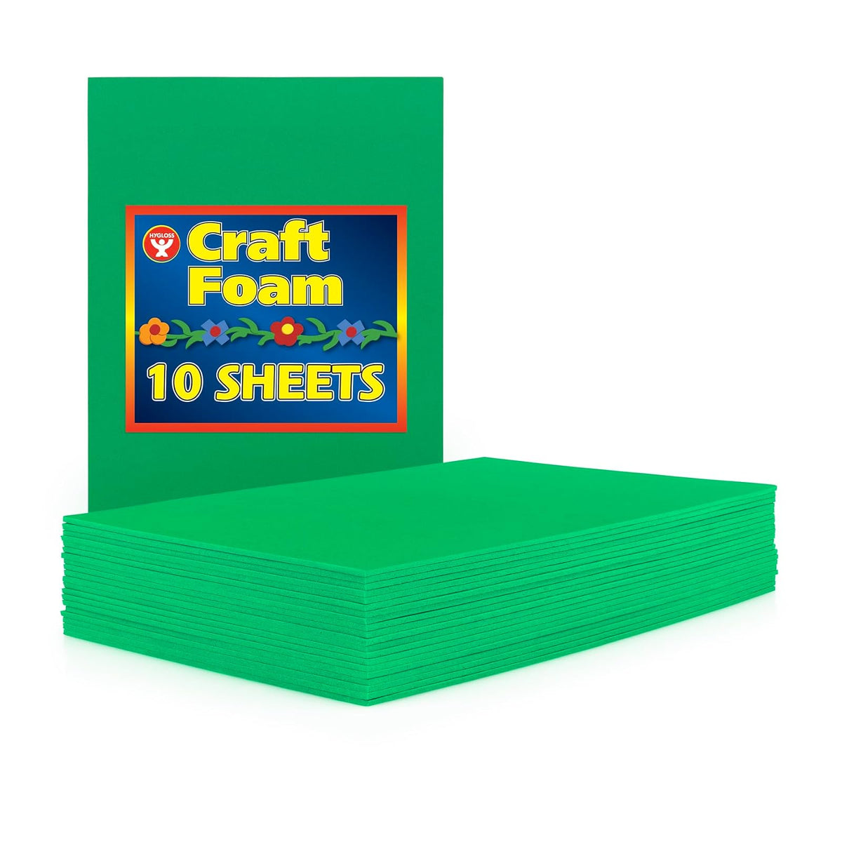 Hygloss Art Media Paper, 9x12, Green