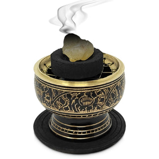 New Age Imports, Inc. Incense Holder, Black