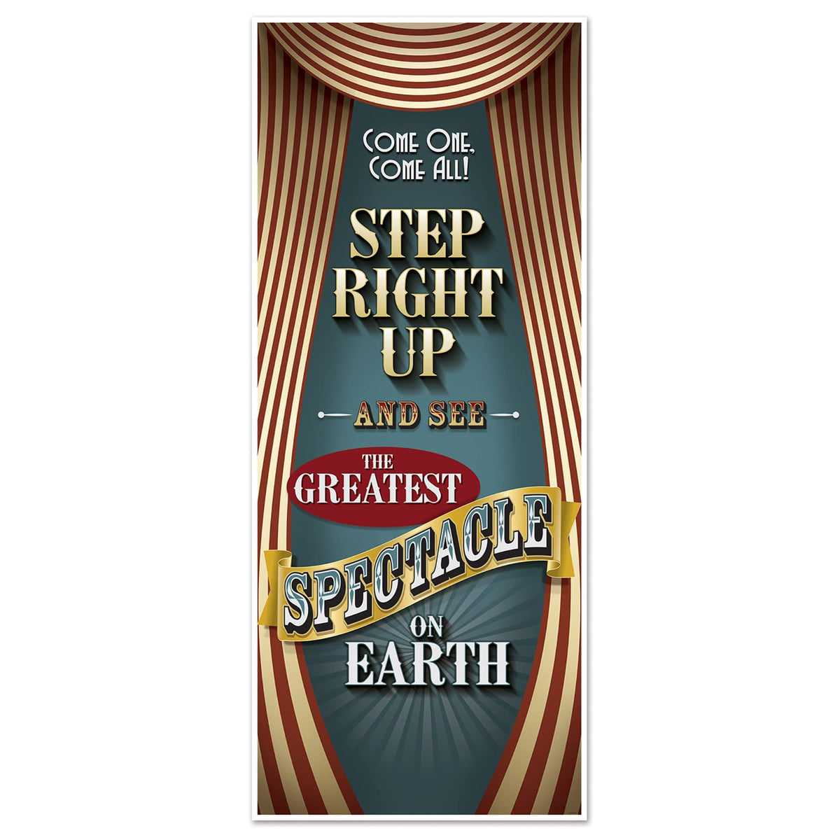 Beistle Banner, 30" x 6', Multicolor