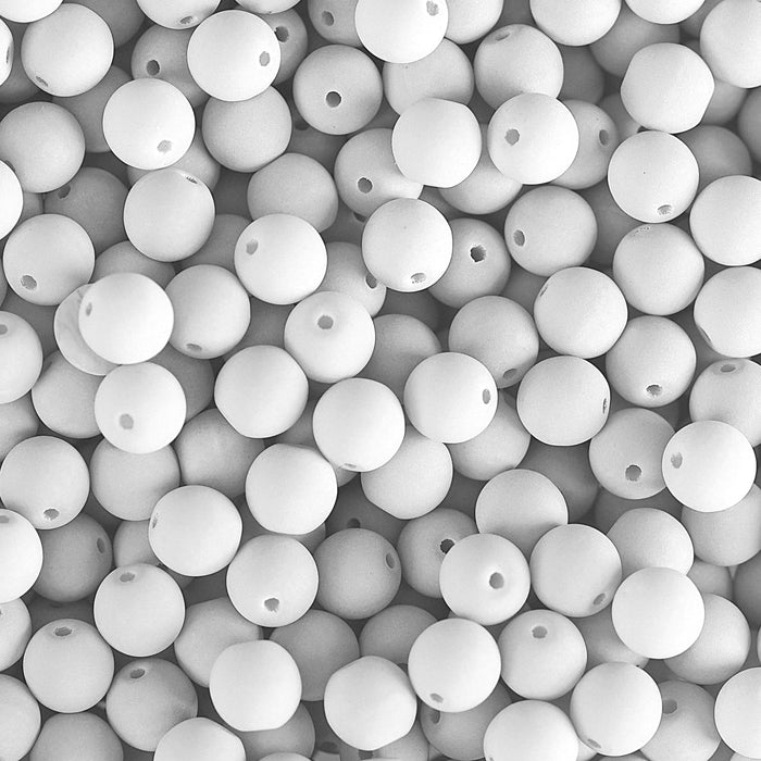 John Bead Craft Bead, White
