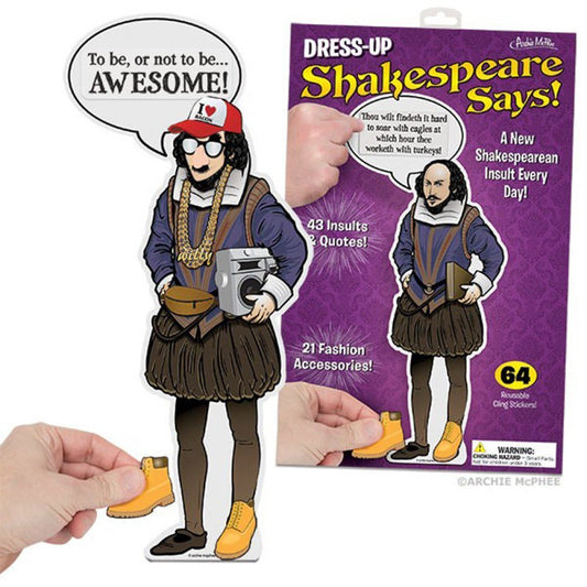 Archie Mcphee Dress-Up Shakespeare Says by Accoutrements