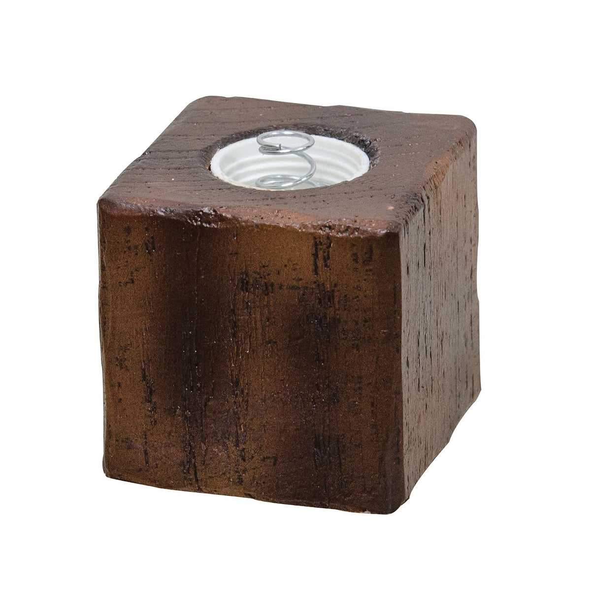 CWI Gifts Candle Holder, 1.5 inches, Brown