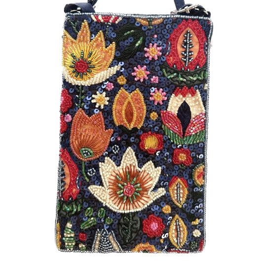 Bamboo Trading Folk Forals Club Bag, Women, Women Accessories