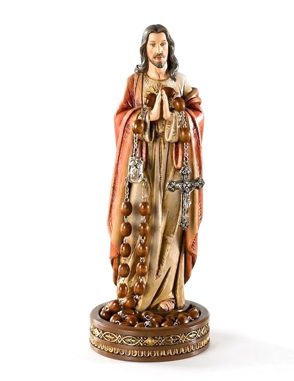 Christian Brands Sacred Heart Rosary Holder