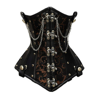 luvsecretlingerie Corset, X-Small, B015(brown)
