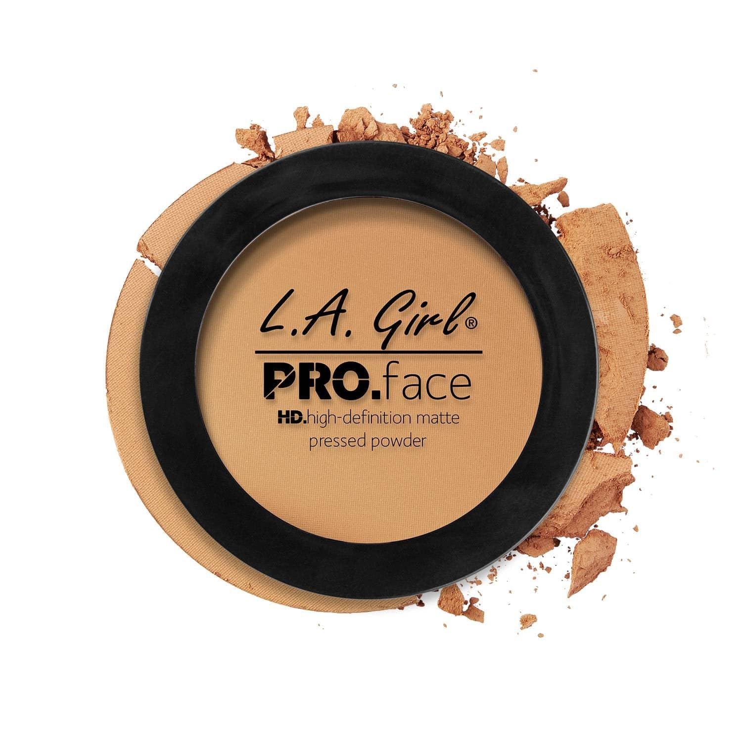 L.A. Girl PRO Face Powder True Bronze, LAX-GPP611, 16 Ounce