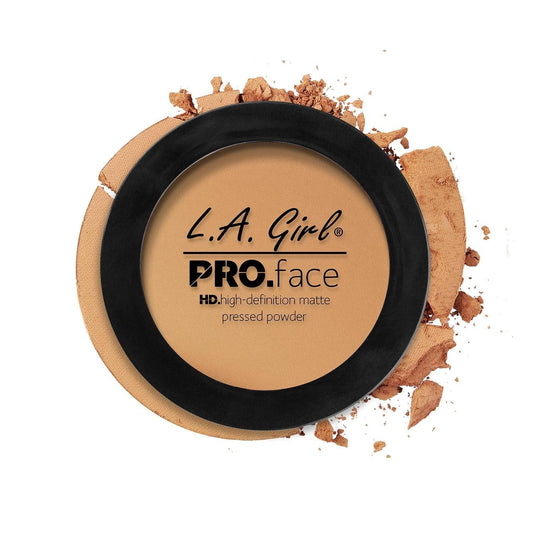 L.A. Girl PRO Face Powder True Bronze, LAX-GPP611, 16 Ounce