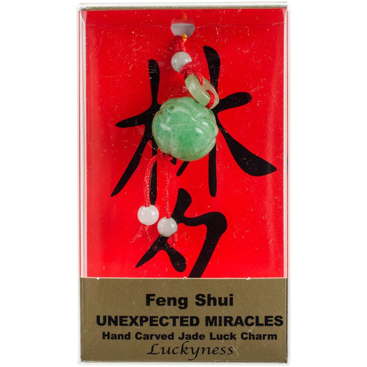Zorbitz Inc. Feng Shui Luck Charms Unexpected Miracles, Acrylic, Multicoloured, 3-Piece
