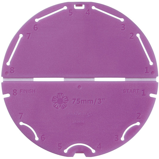 CLOVER 8487 Kanzashi Flower Maker Orchid Petal, Large