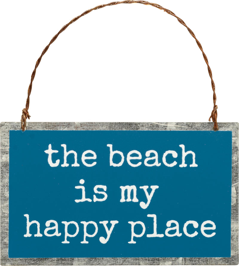 Primitives by Kathy Ornament - The Beach is My Happy Place