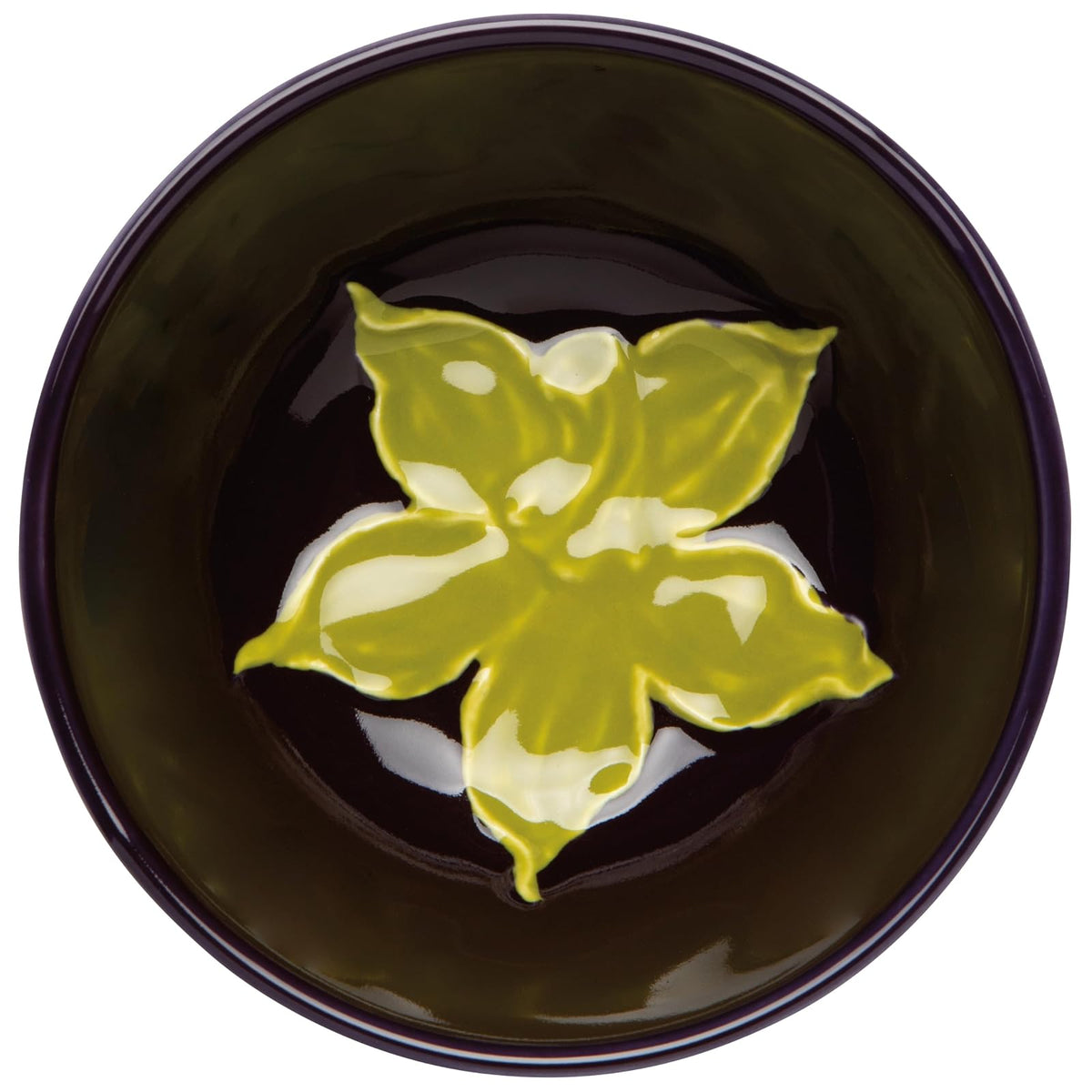 Now Designs Dishware Bowl, DIA4.75 x H2.25in, Eggplant