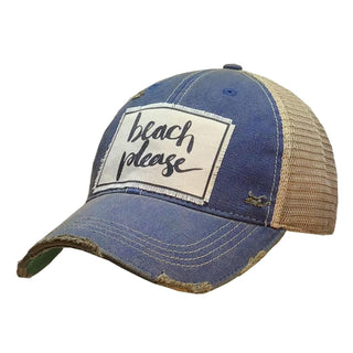 VINTAGE LIFE Hat, Royal Blue, Trucker Hat