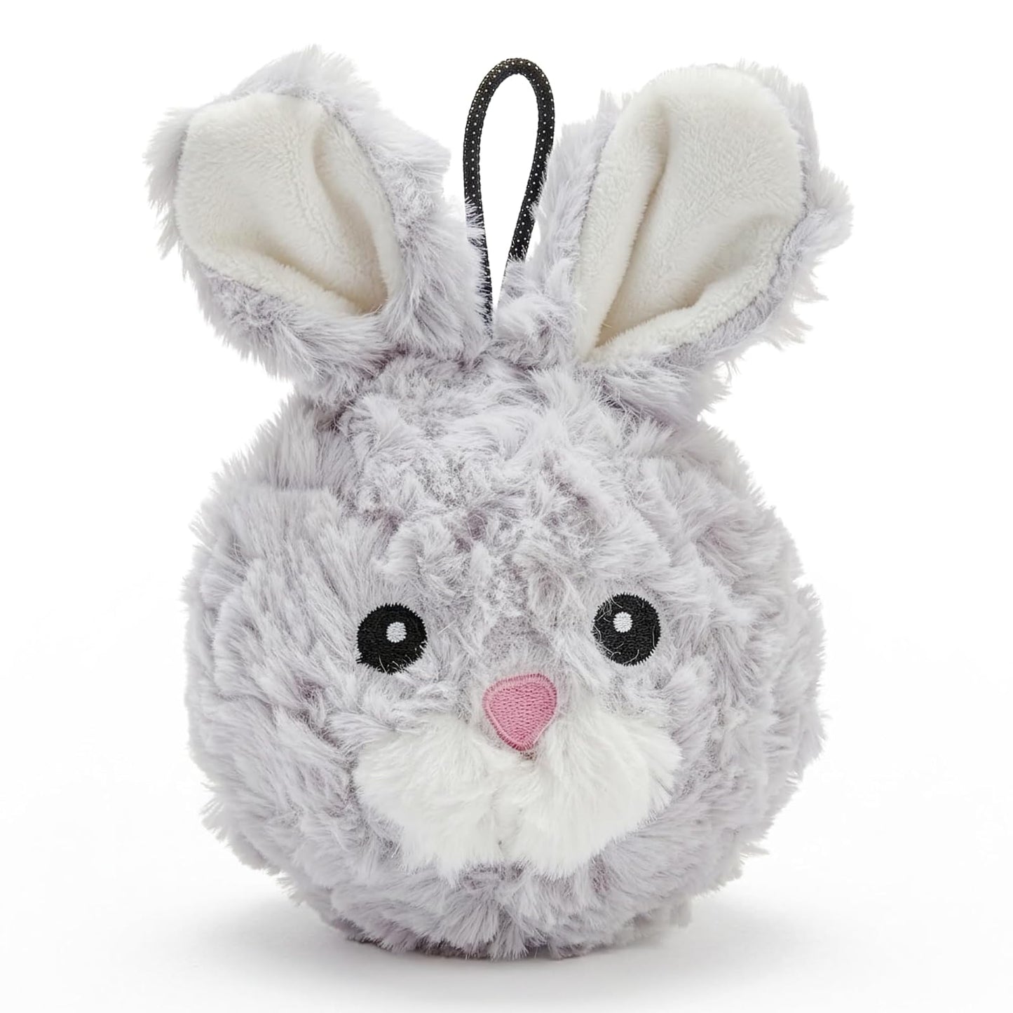 Pet Lou Squeak Toys for Aggressive Chewers Small Medium Breed Chew Toys ,Fetch Ball Indoor Ball Toys,Sqeaky Dog Toys (4" EZ Squeaky Rabbit)