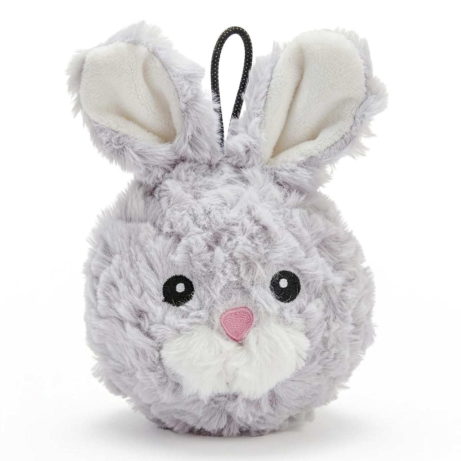 Pet Lou Squeak Toys for Aggressive Chewers Small Medium Breed Chew Toys ,Fetch Ball Indoor Ball Toys,Sqeaky Dog Toys (4" EZ Squeaky Rabbit)