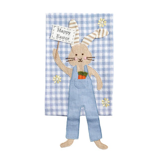 Mud Pie Towel, 21" x 14", Blue