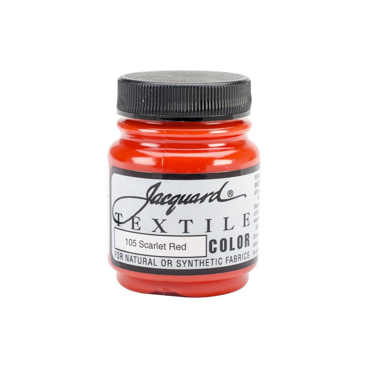 Jacquard Paint, 2.25 Fl Oz (Pack of 1), Scarlet Red