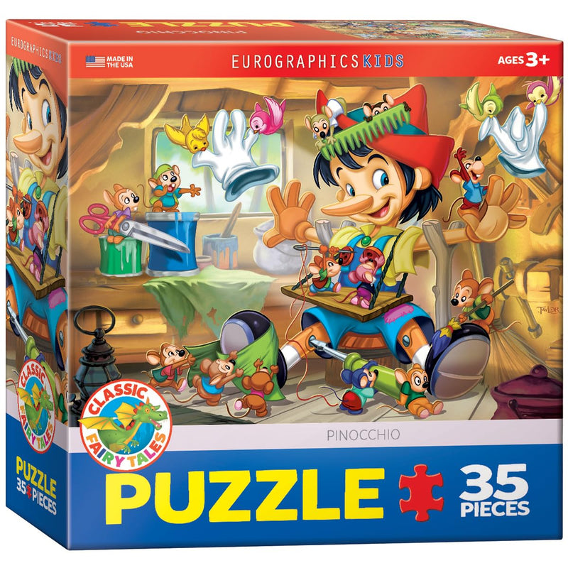 EuroGraphics 35-Piece Classicic Fairy Tales Pinocchio Puzzle