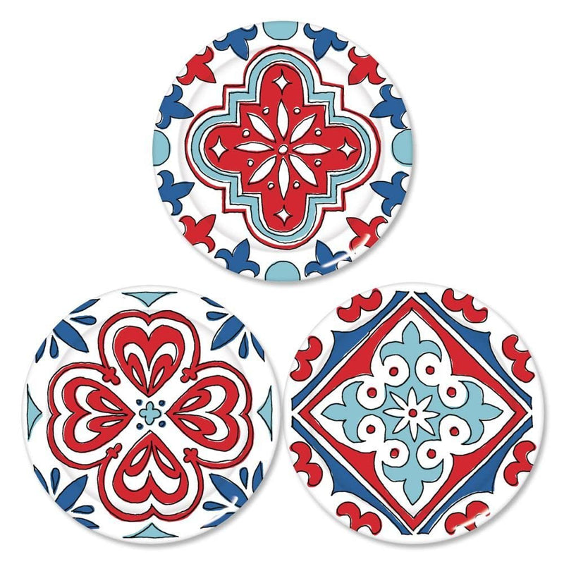 Lang Companies, Americana Appetizer Plate Set of 3