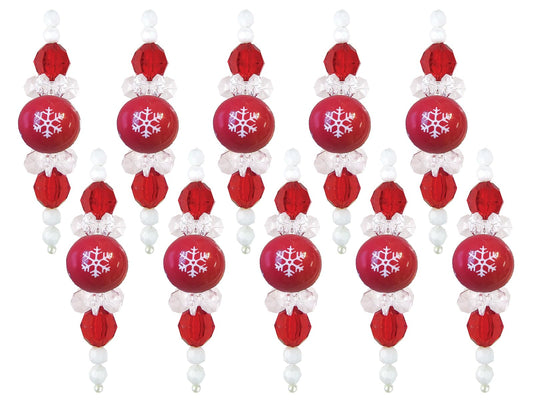 Design Works Crafts Beaded Ornaments Kit, Peppermint Drop