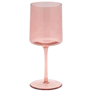 Karma Gifts KA6020 WINE GLASS, 8", BLUSH