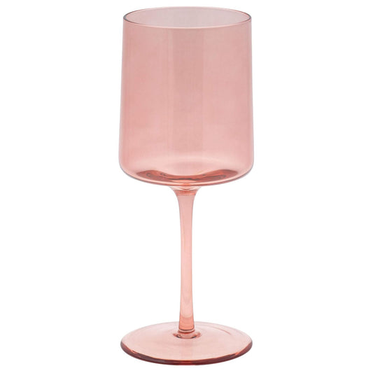 Karma Gifts KA6020 WINE GLASS, 8", BLUSH