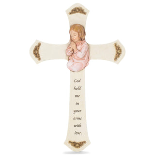 Roman Girl Prayer Cross