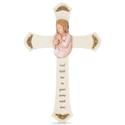 Roman Girl Prayer Cross