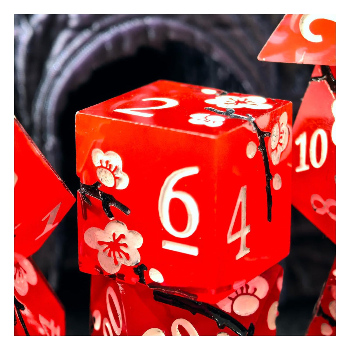 BESCON DICE Game Dice, Solid Red