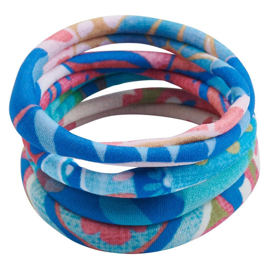 Bamboo Trading Company RH105 Bella Collection Vintage Hair Tie, Multicolor