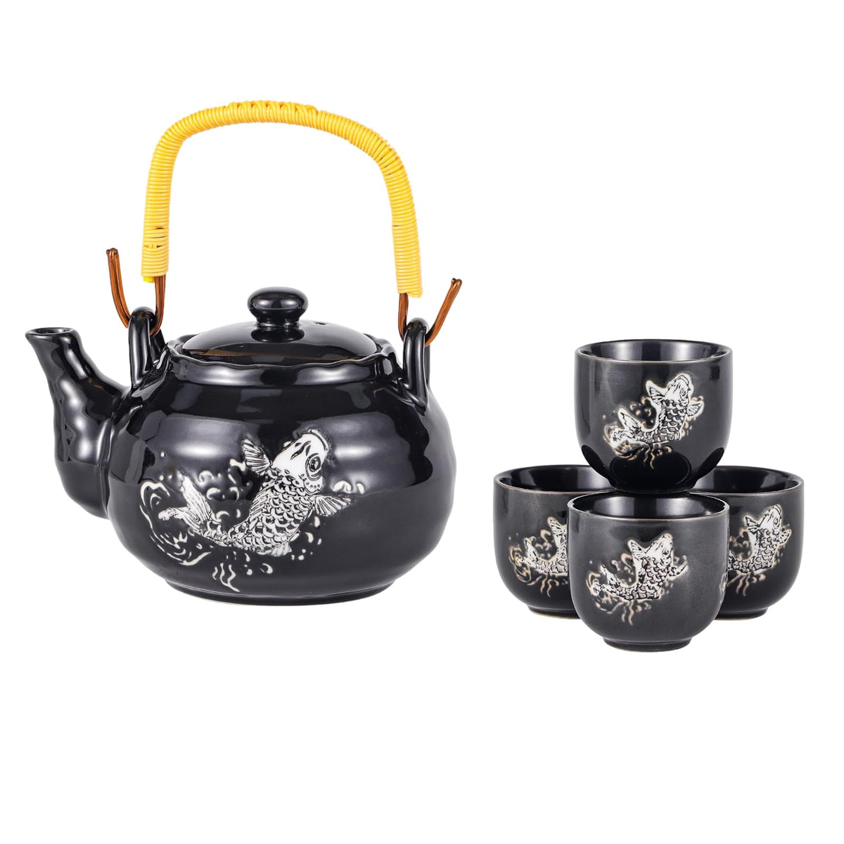 Urban Tokyo Teapot, 20 fl oz, Black