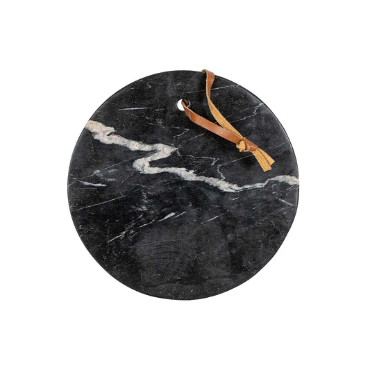 Foreside Home and Garden Cutting Board, 8"L x 8"W, Black