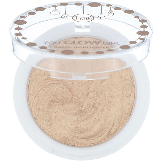 J.CAT BEAUTY You Glow Girl Baked Highlighter - Twilight