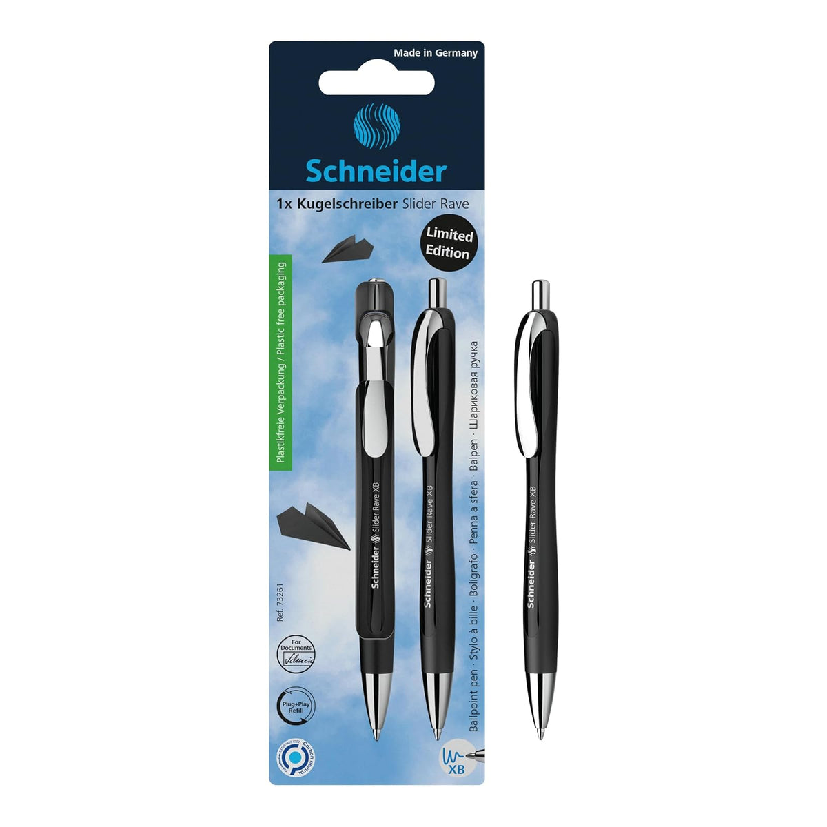 Schneider Writing Instrument, 1 Count (Pack of 1), Black