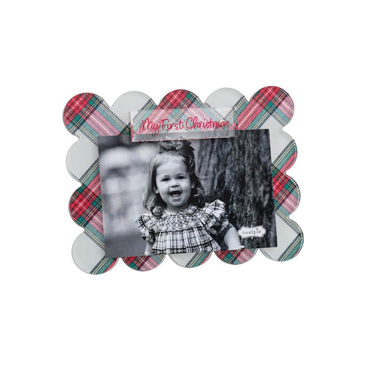 Mud Pie Picture Frame, 6" x 8", RED