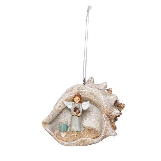 Beachcombers Hanging Ornament, Beige