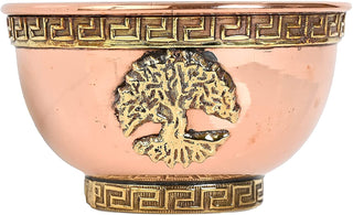 New Age Imports, Inc. Incense Holder, Copper, Tree of Life