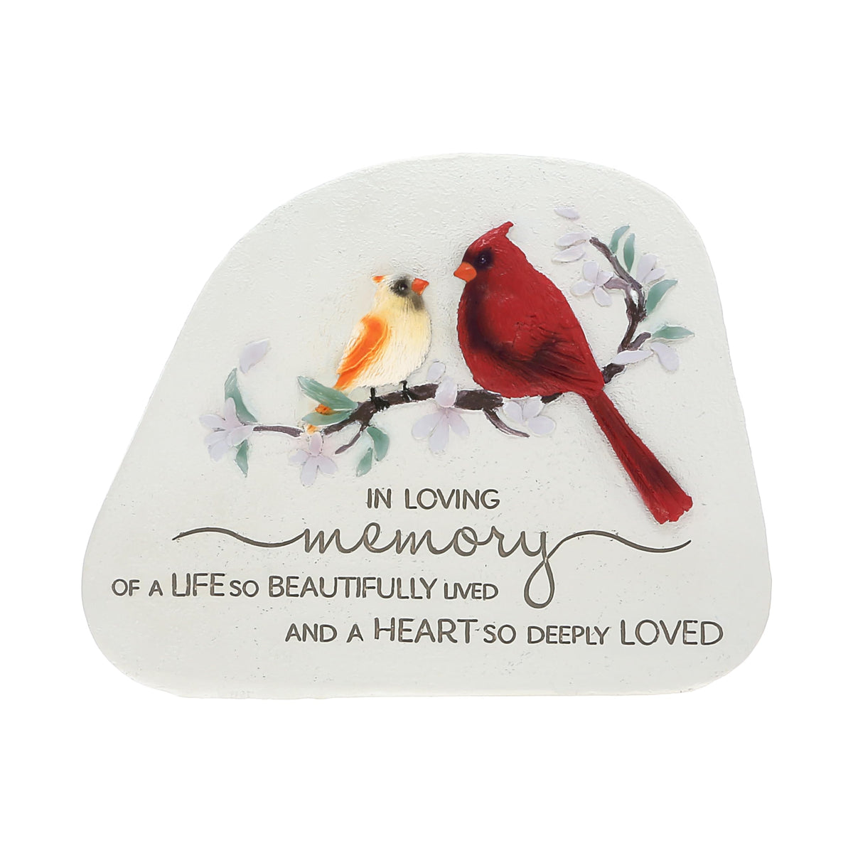 Pavilion Gift Company Sculpture, 5.5", Off-white, Red, Yellow, Orange, Pink, Gre