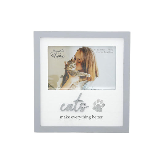 Pavilion Gift Company Picture Frame, 7.75" x 8.25", White
