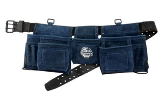Graintex Tool Belt, Fits waist size 28" to 50", Navy Blue