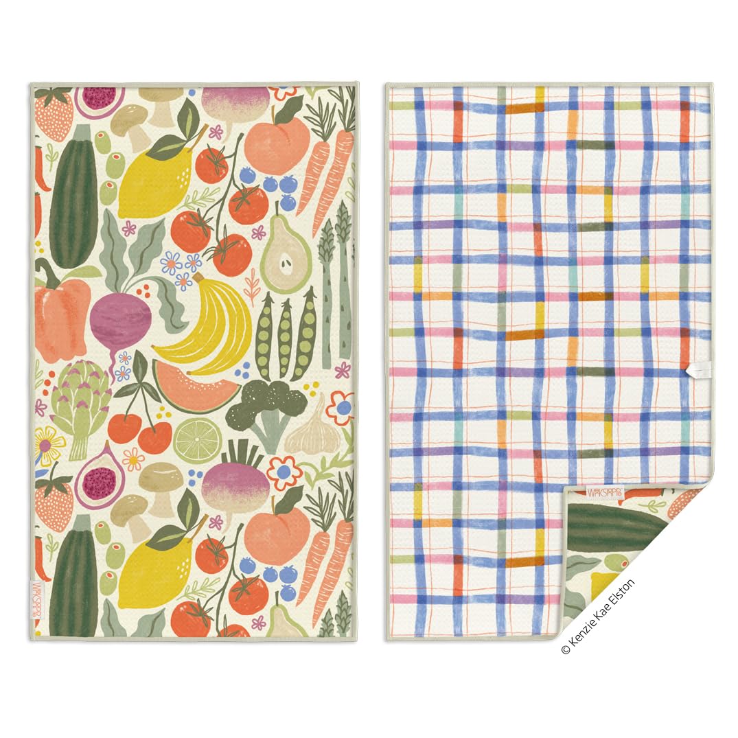 WerkShoppe Towel, 18 inches W x 30 inches H, Multicolor
