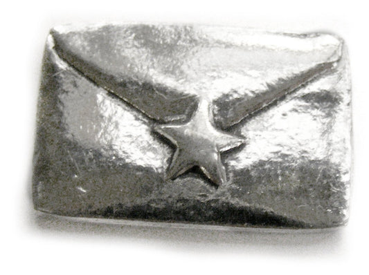 Basic Spirit Envelope - Good for 1 Favor : Pocket Token or Lucky Novelty Coin, One Inch, Handcrafted Lead-Free Pewter