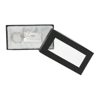 Pavilion Gift Company Keychain, 3.5 Inch, Silver