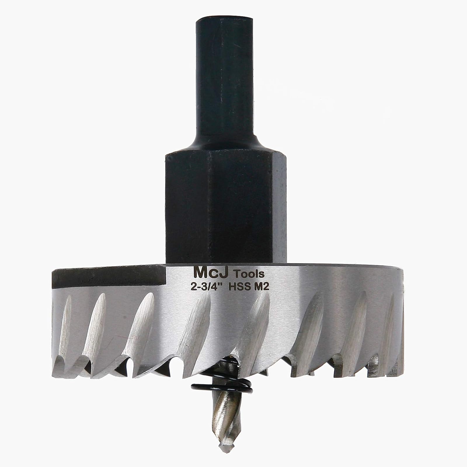 McJ Tools 2-3/4 Inch HSS M2 Drill Bit Hole Saw for Metal, Steel, Iron, Alloy, Ideal for Electricians, Plumbers, DIYs, Metal Professionals