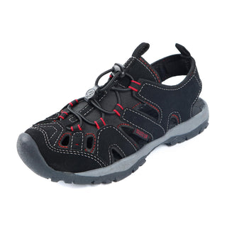 Northside Sandal, 7 Toddler, Black/Red